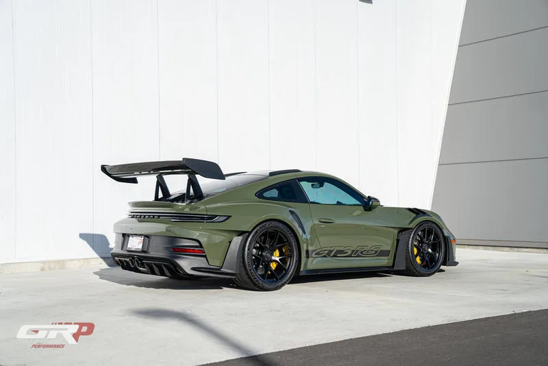 2024 Porsche 911 GT3 RS PTS for sale, exterior, Nato Olive