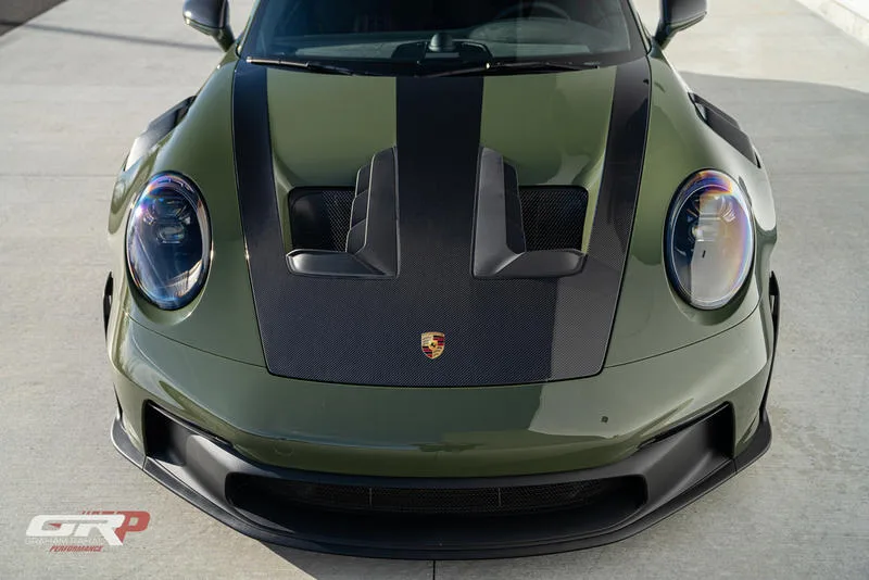 2024 Porsche 911 GT3 RS PTS for sale, exterior, Nato Olive