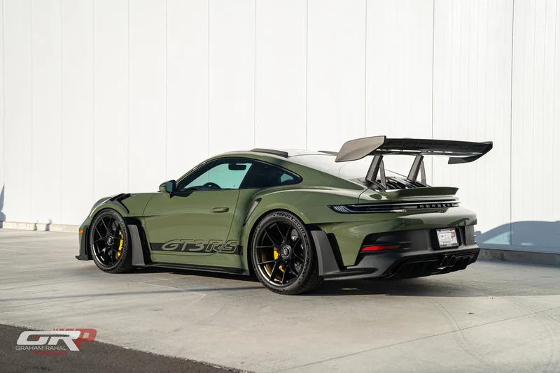 2024 Porsche 911 GT3 RS PTS for sale, exterior, Nato Olive