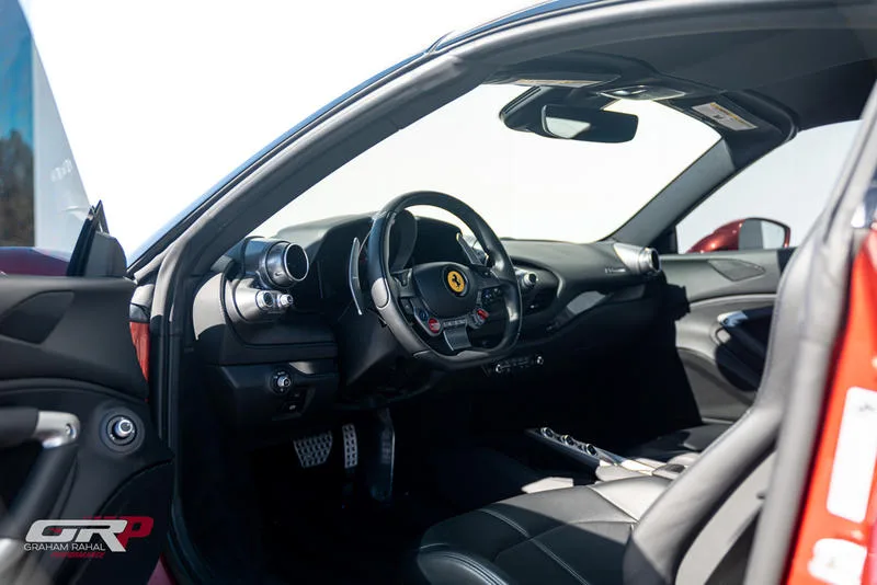 2022 Ferrari F8 Spider interior, dashboard