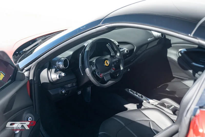2022 Ferrari F8 Spider interior, dashboard