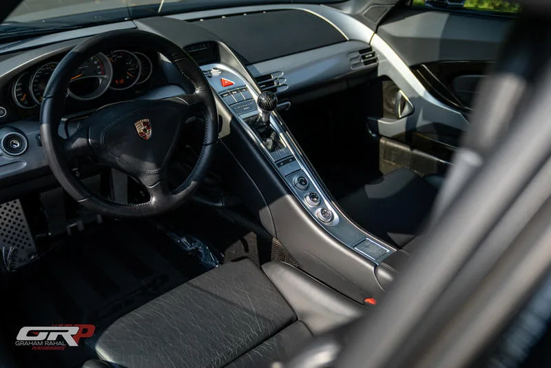 2004 Porsche Carrera GT interior