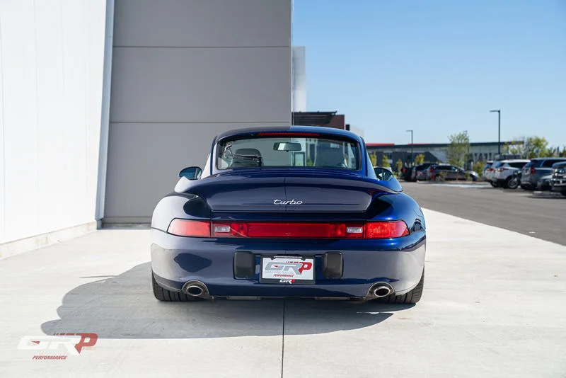 1996 Porsche 911 Turbo 993 for sale, exterior, Blue