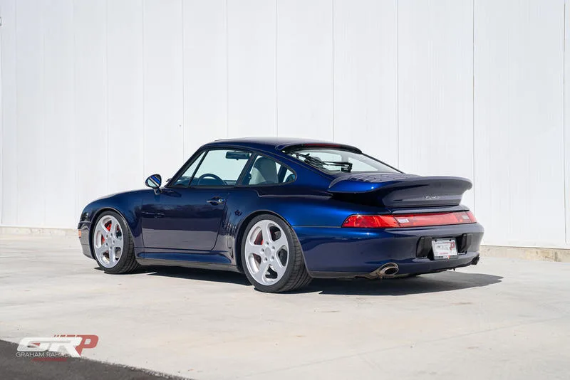 1996 Porsche 911 Turbo 993 for sale, exterior, Blue