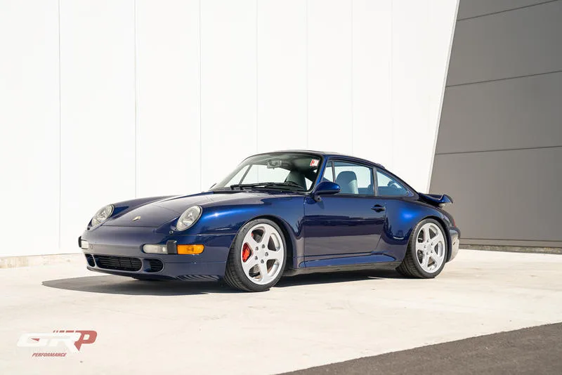 1996 Porsche 911 Turbo 993 for sale, exterior, Blue