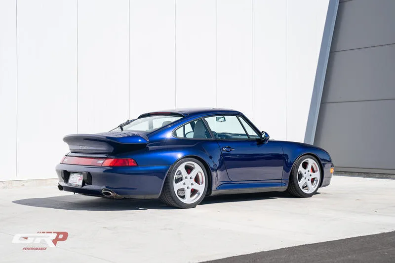 1996 Porsche 911 Turbo 993 for sale, exterior, Blue