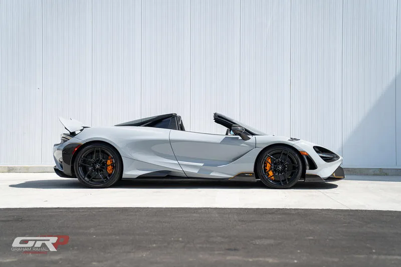 2022 McLaren 765LT Spider for sale, exterior, Gray
