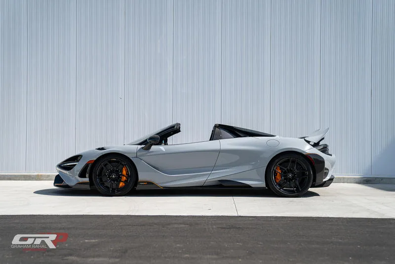 2022 McLaren 765LT Spider for sale, exterior, Gray