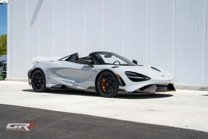 2022 McLaren 765LT Spider for sale, exterior, Gray