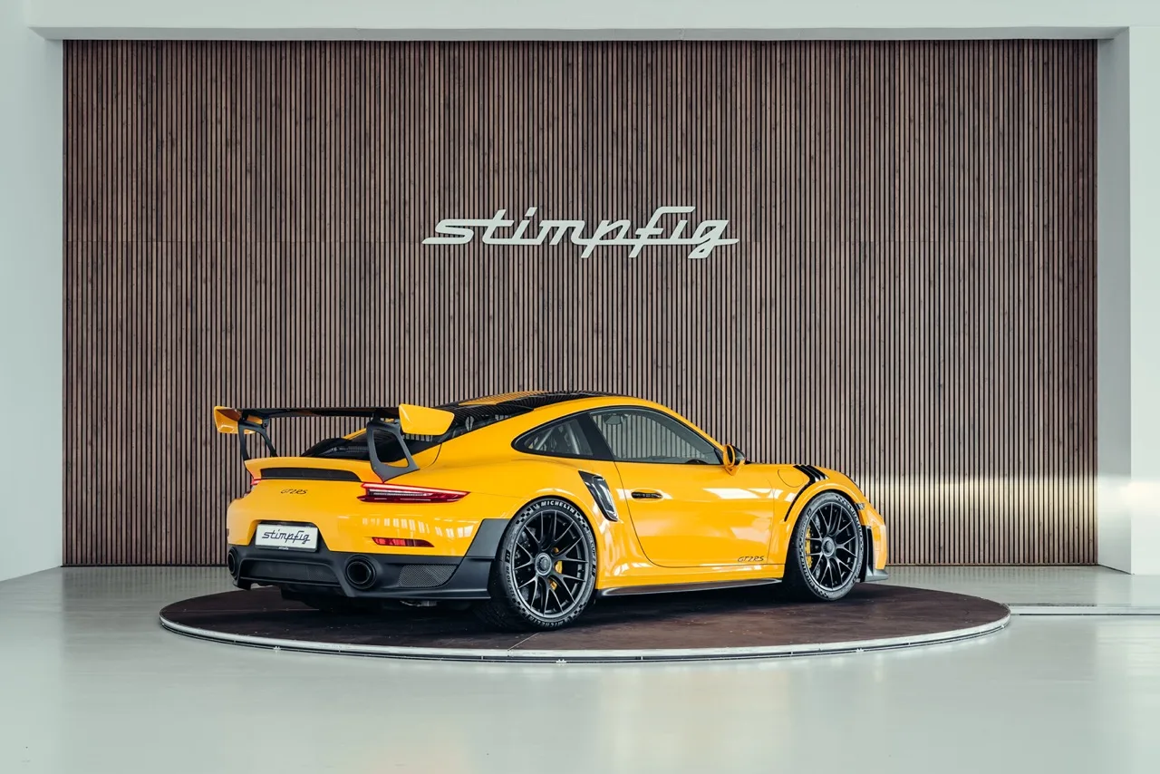 2018 Porsche 991.2 GT2 RS Weissach for sale, exterior, Yellow