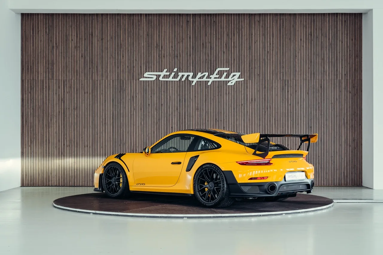 2018 Porsche 991.2 GT2 RS Weissach for sale, exterior, Yellow