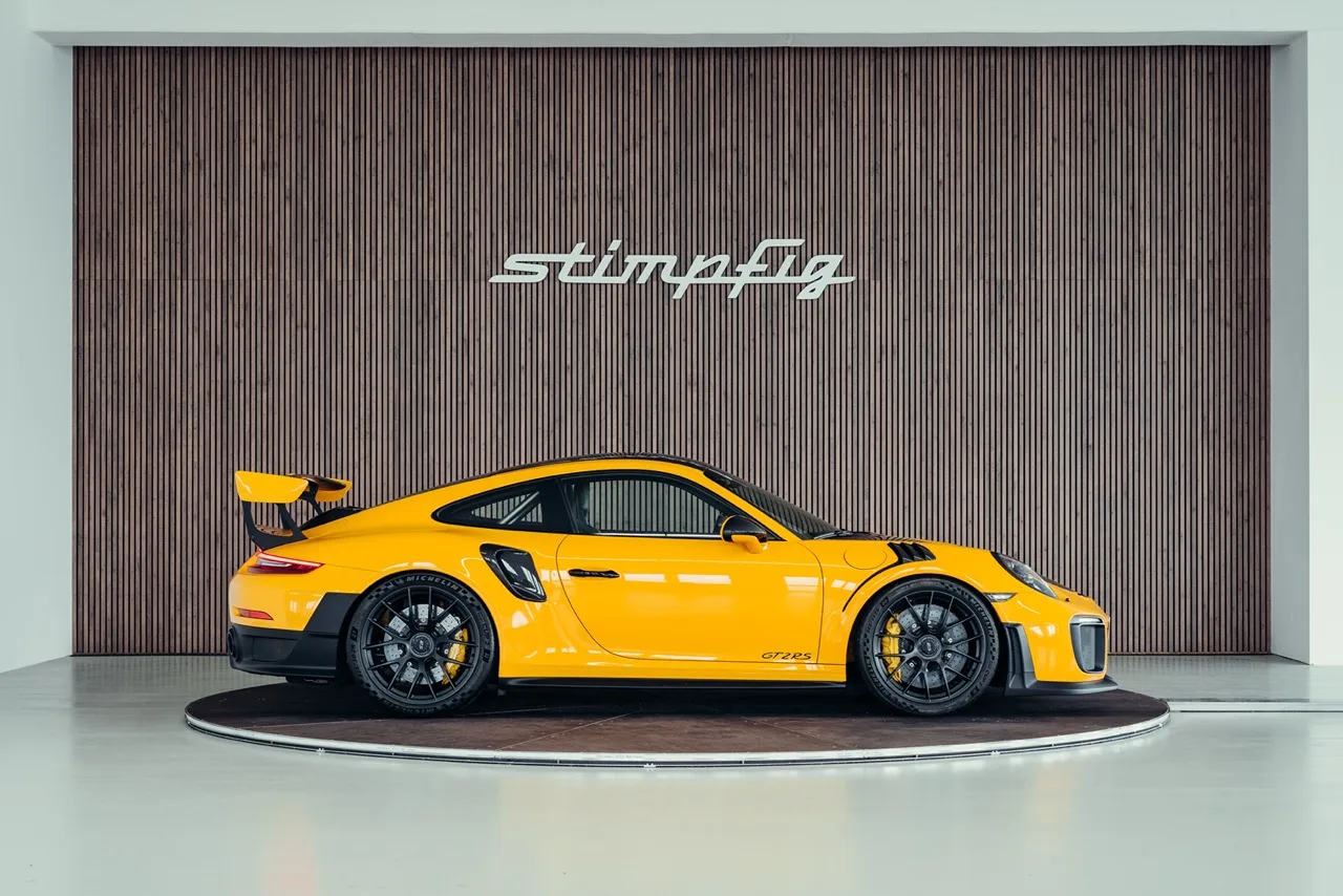2018 Porsche 991.2 GT2 RS Weissach for sale, exterior, Yellow