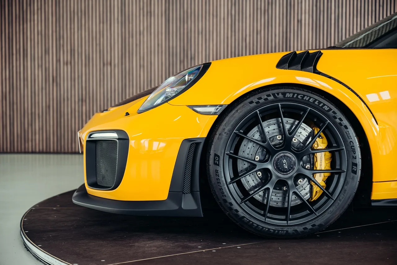 2018 Porsche 991.2 GT2 RS Weissach for sale, exterior, Yellow