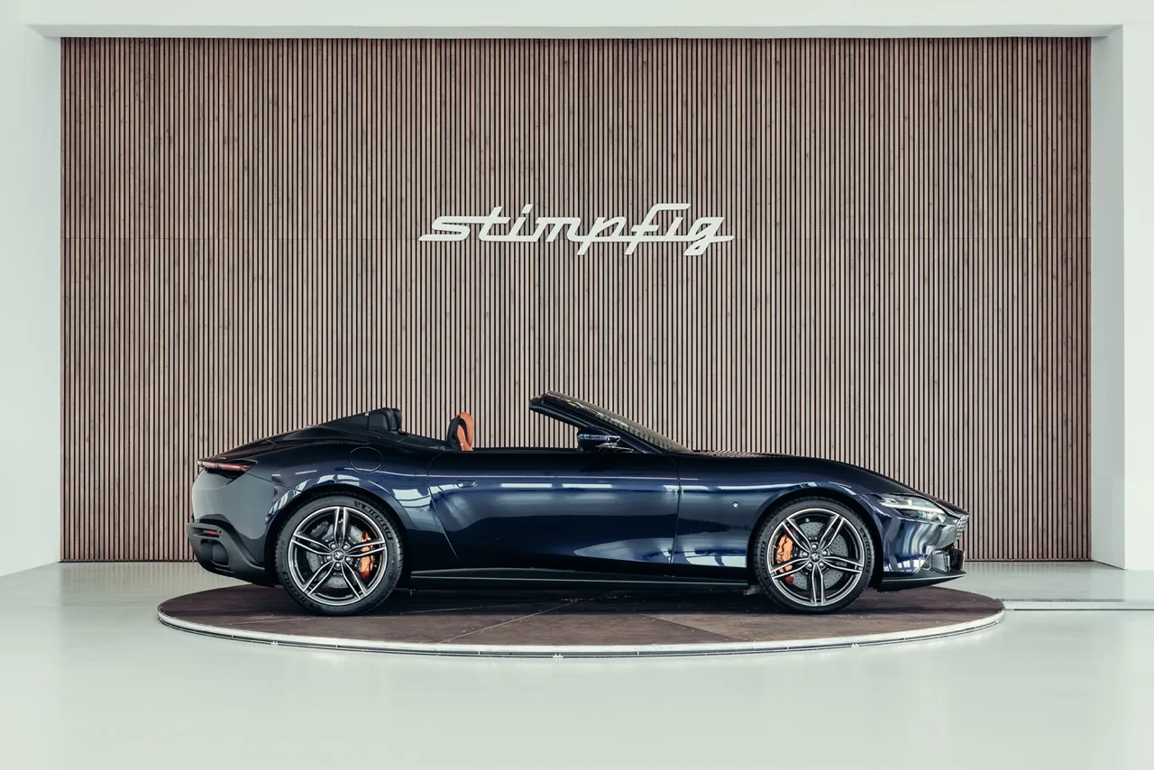 2024 Ferrari Roma Spider for sale, exterior, Blue