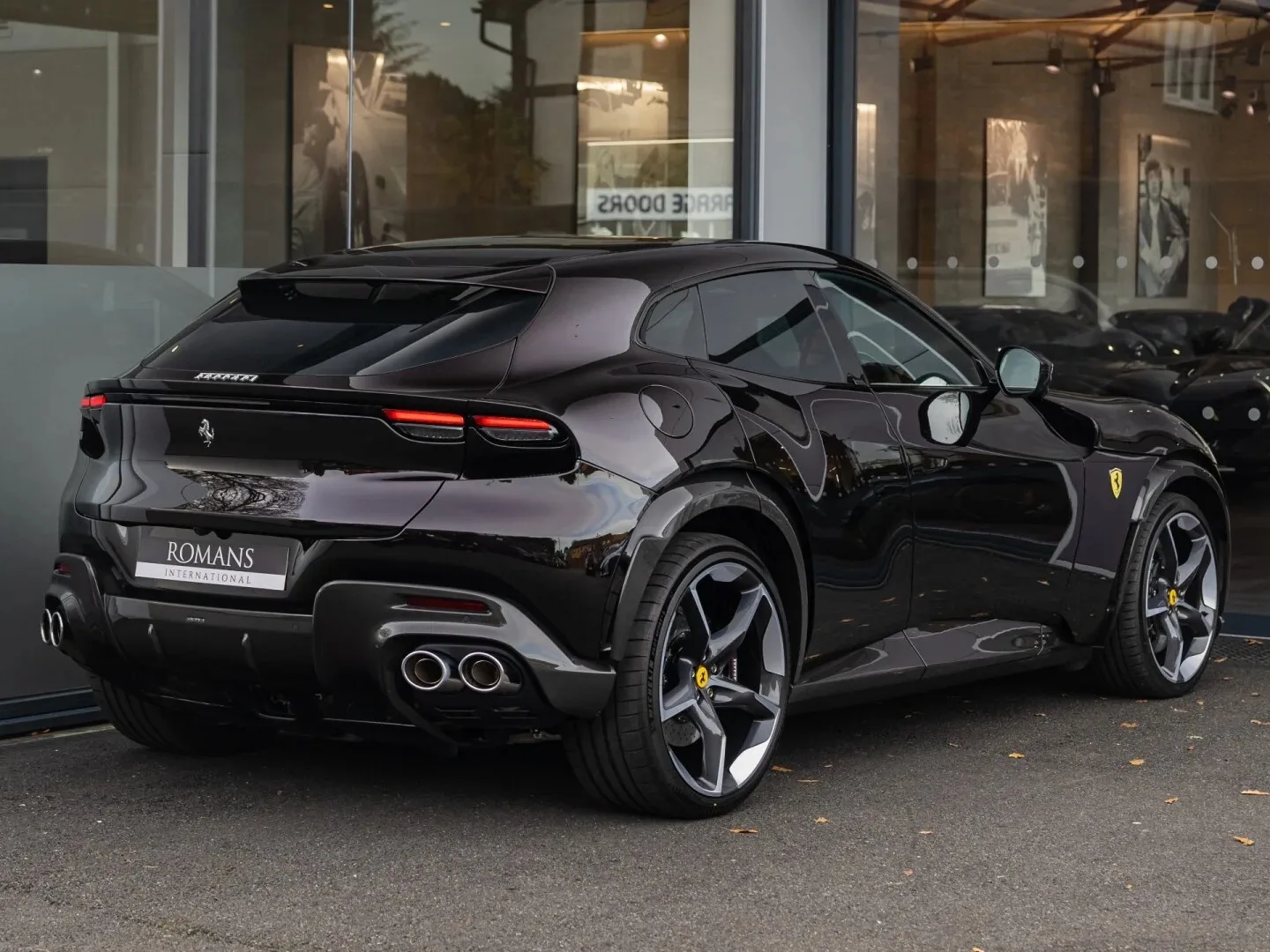 2024 Ferrari Purosangue for sale, exterior, Nero Purosangue