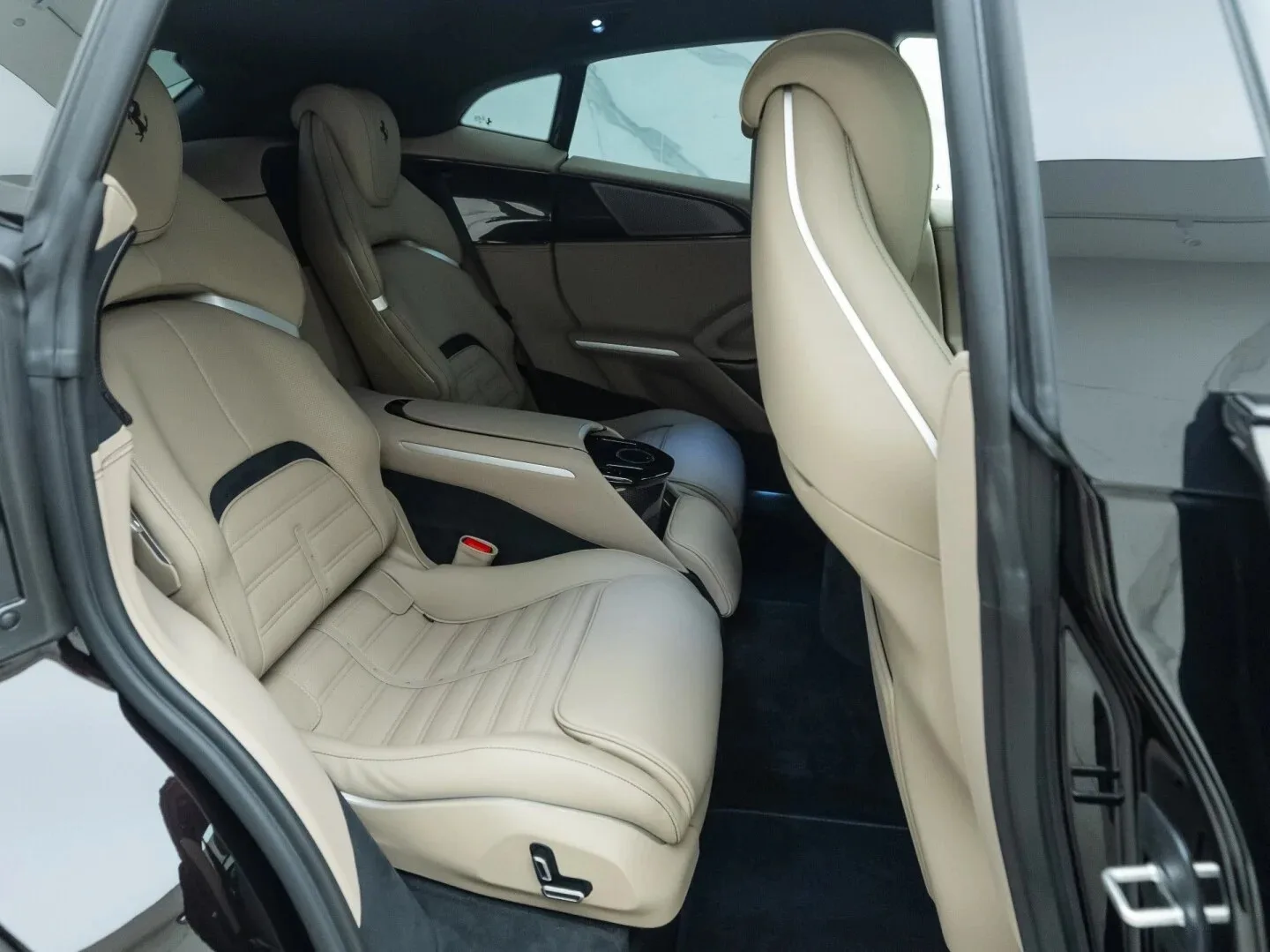 2024 Ferrari Purosangue interior, seats, Tortora Leather