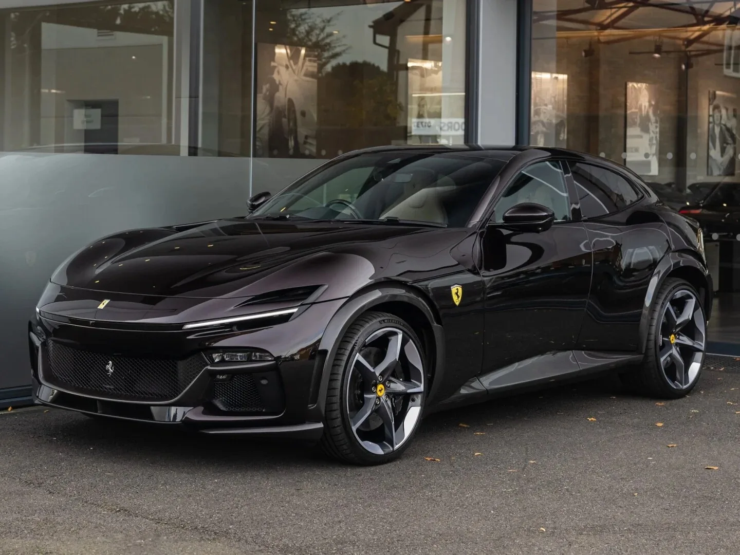 2024 Ferrari Purosangue for sale, exterior, Nero Purosangue