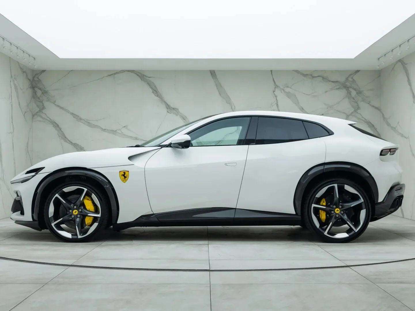 2024 Ferrari Purosangue for sale, exterior, Bianco King