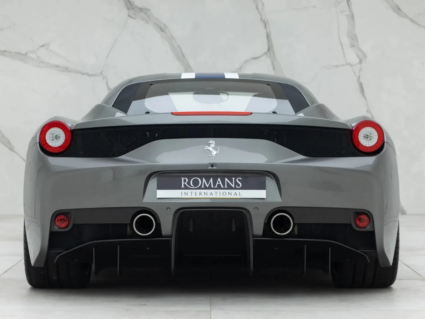 2015 Ferrari 458 Speciale for sale, exterior, Grigio Ferro