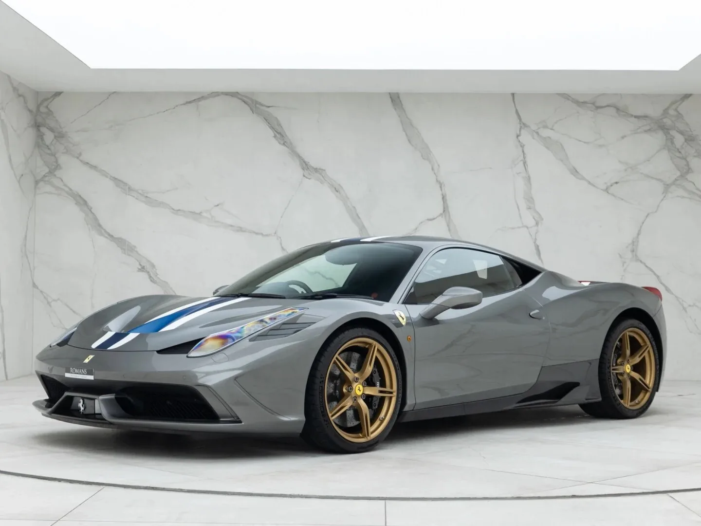 2015 Ferrari 458 Speciale for sale, exterior, Grigio Ferro