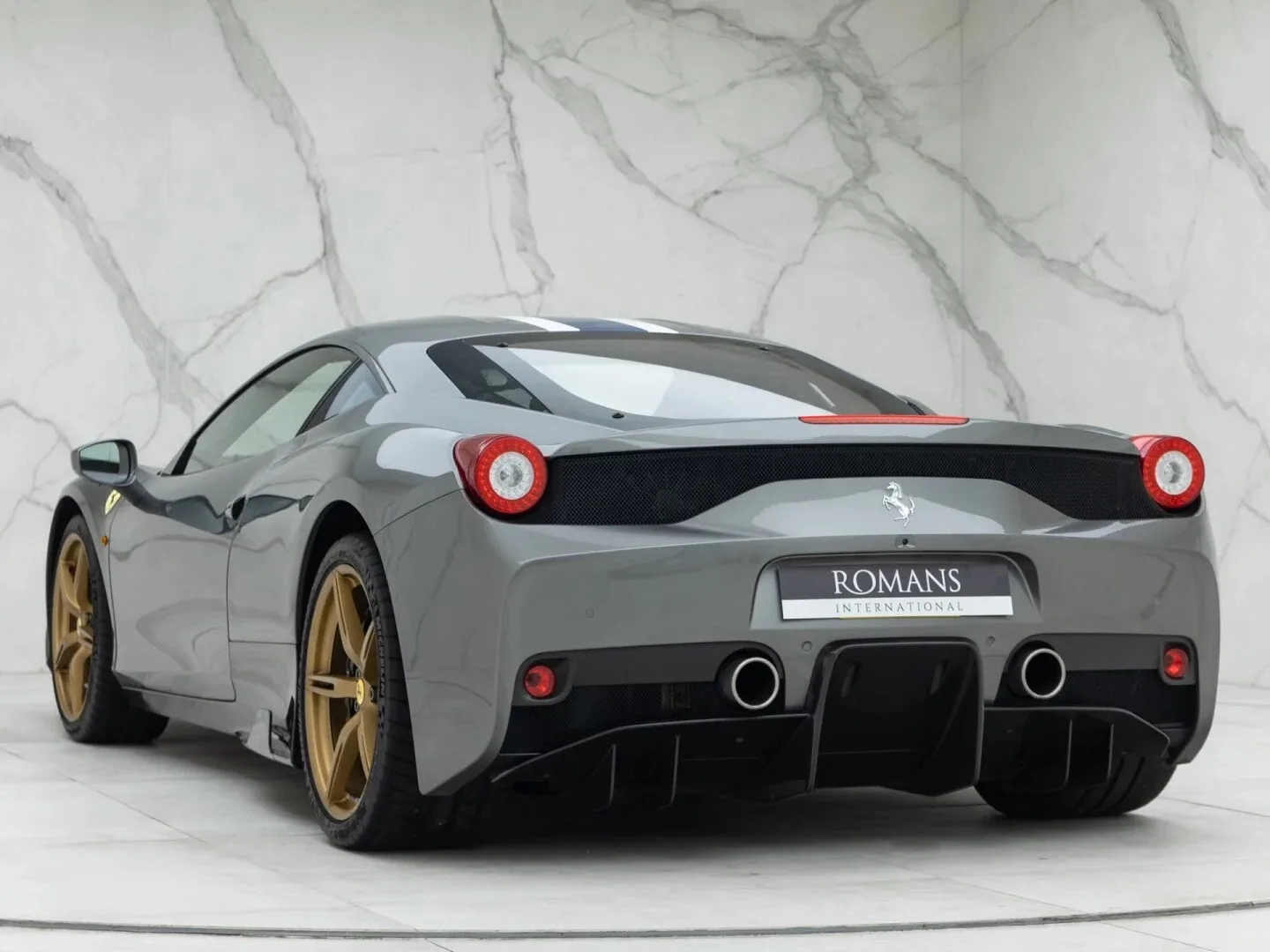 2015 Ferrari 458 Speciale for sale, exterior, Grigio Ferro