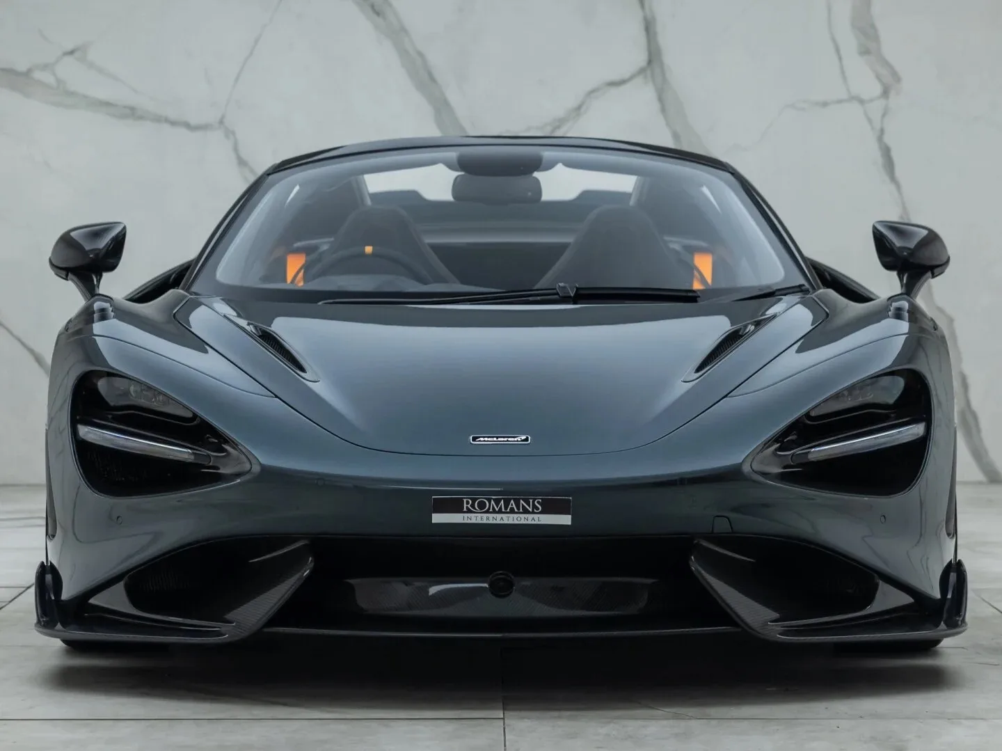 2022 McLaren 765LT Spider for sale, exterior, MSO Sarthe Grey