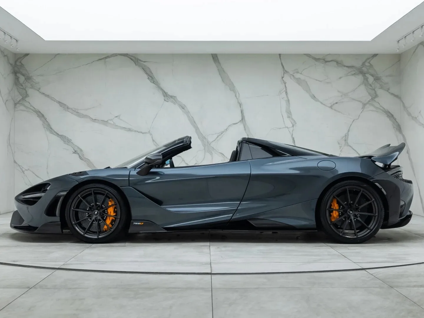 2022 McLaren 765LT Spider for sale, exterior, MSO Sarthe Grey