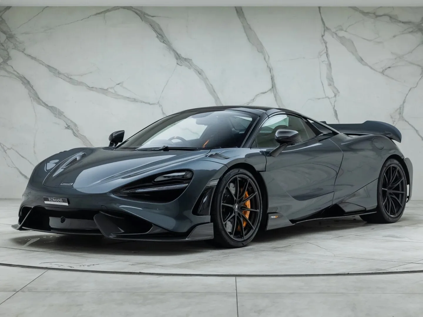 2022 McLaren 765LT Spider for sale, exterior, MSO Sarthe Grey