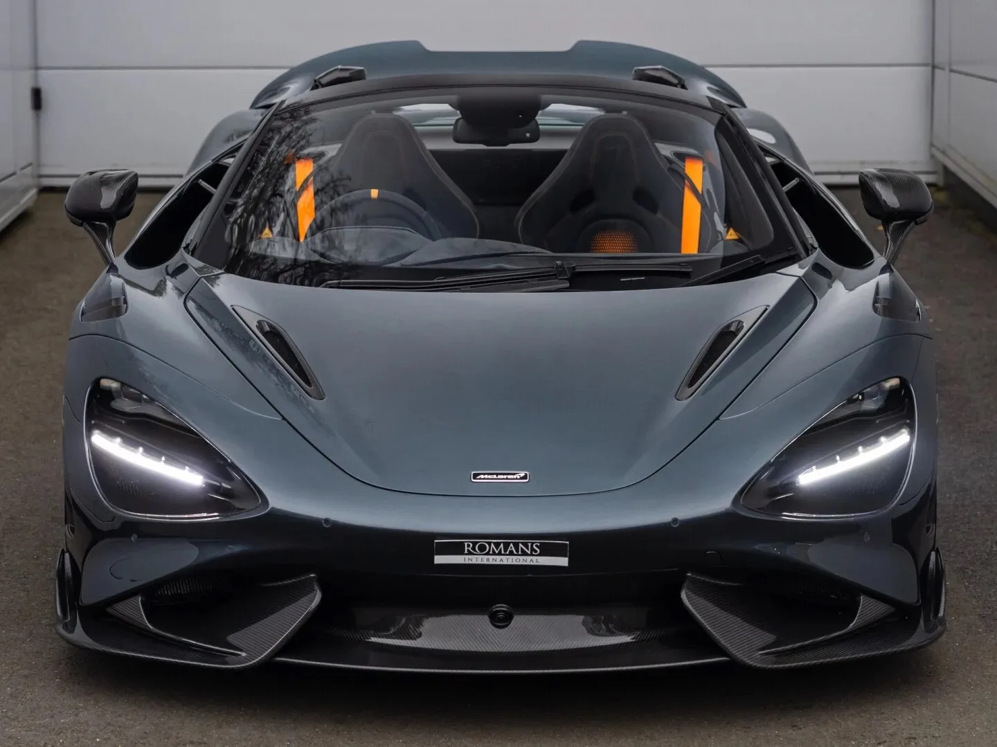 2022 McLaren 765LT Spider for sale, exterior, MSO Sarthe Grey