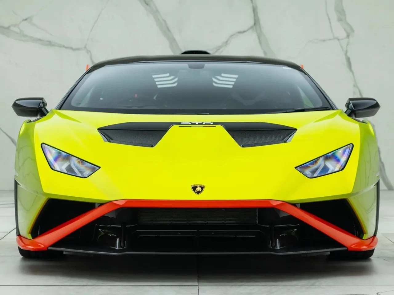 2023 Lamborghini Huracan STO for sale, exterior, Ad Personam Verde Citrea