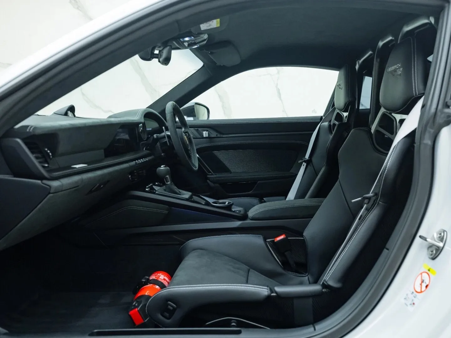 2023 Porsche 911 GT3 RS interior, Weissach Package