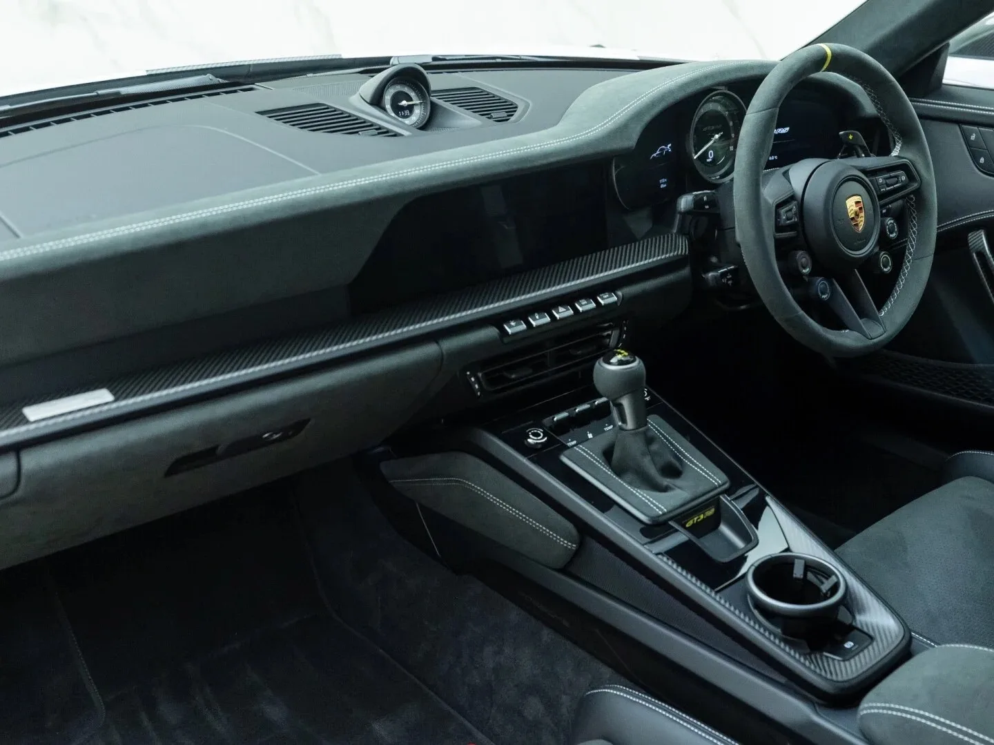 2023 Porsche 911 GT3 RS interior, dashboard, Weissach Package
