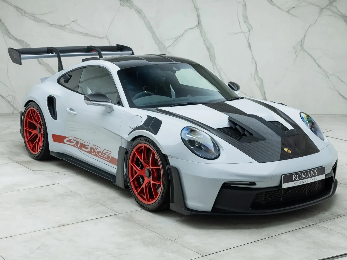 2023 Porsche 911 GT3 RS for sale, exterior, Ice Grey Metallic