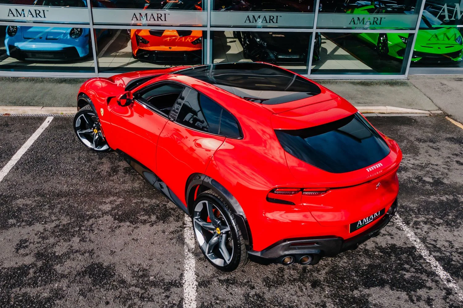 2024 Ferrari Purosangue for sale, exterior, Rosso Corsa