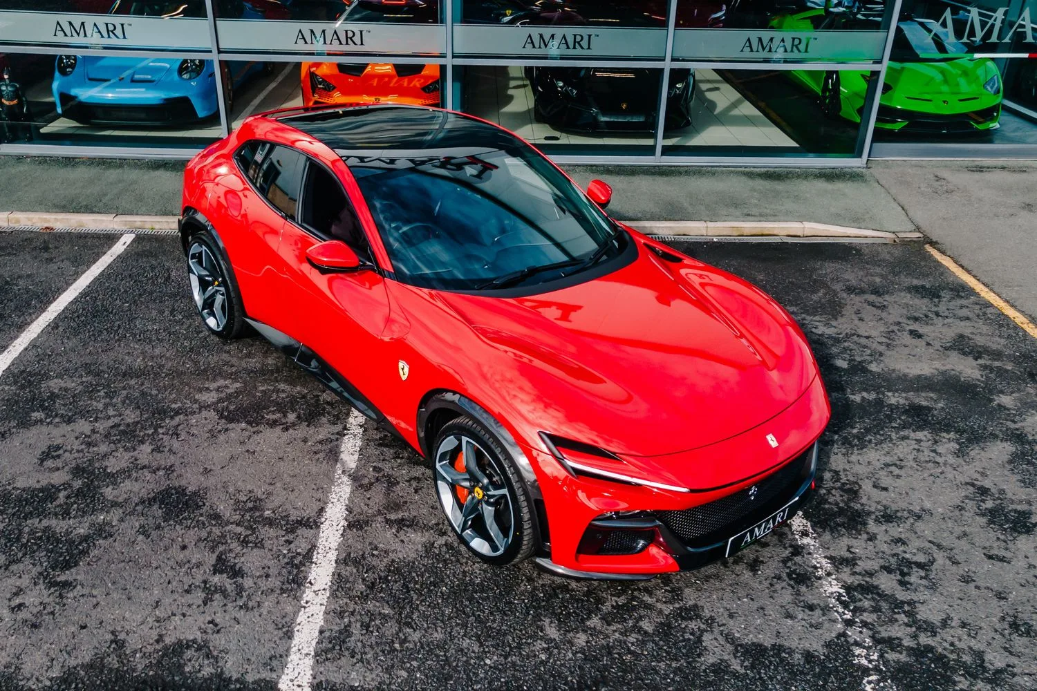 2024 Ferrari Purosangue for sale, exterior, Rosso Corsa