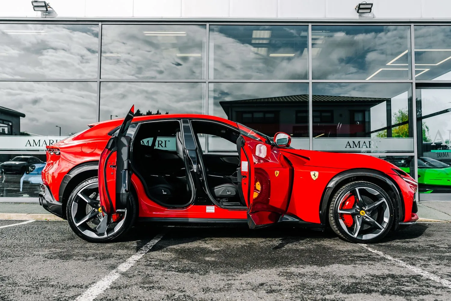 2024 Ferrari Purosangue for sale, exterior, Rosso Corsa