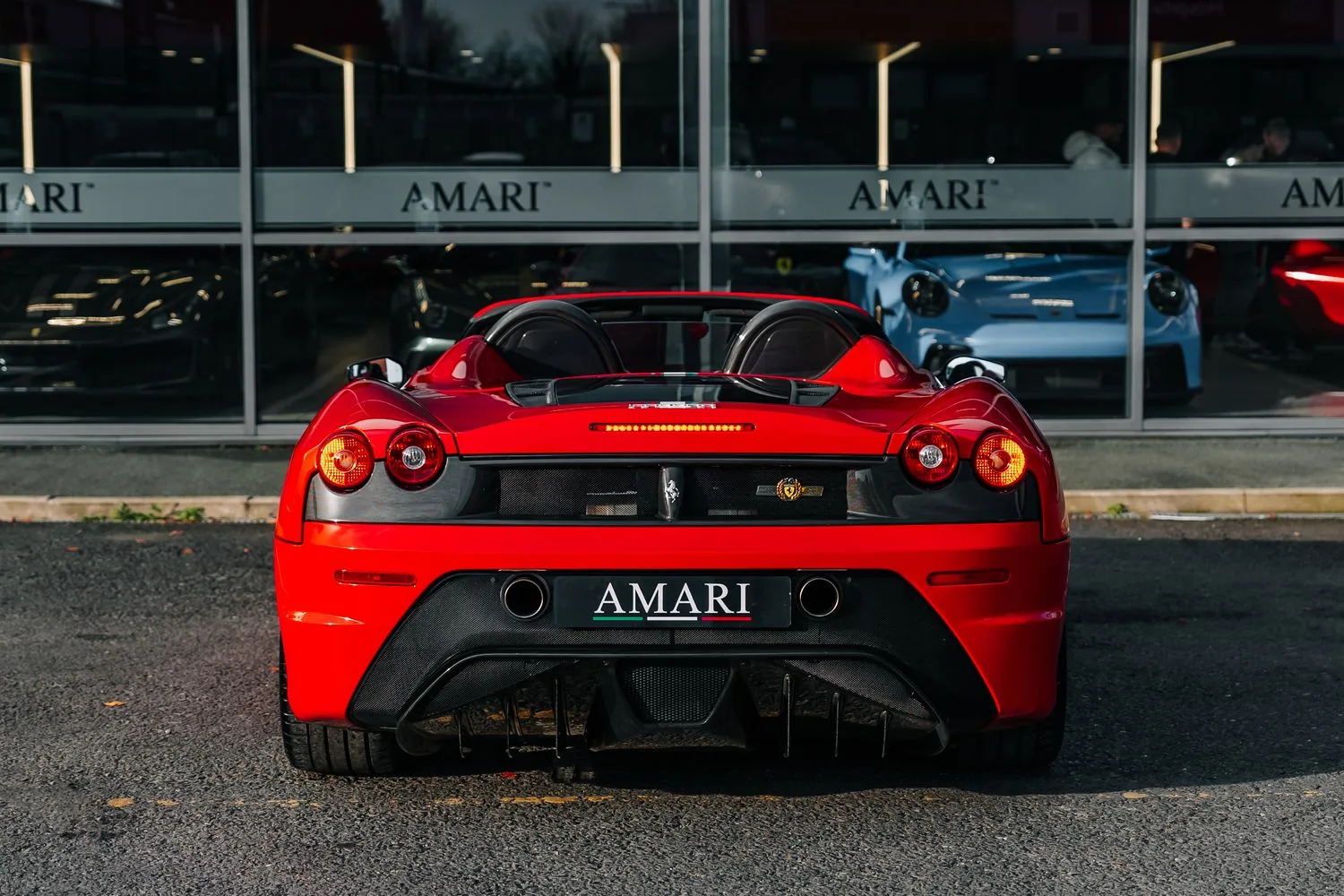 2009 Ferrari F430 16M Scuderia Spider for sale, exterior, Rosso Corsa