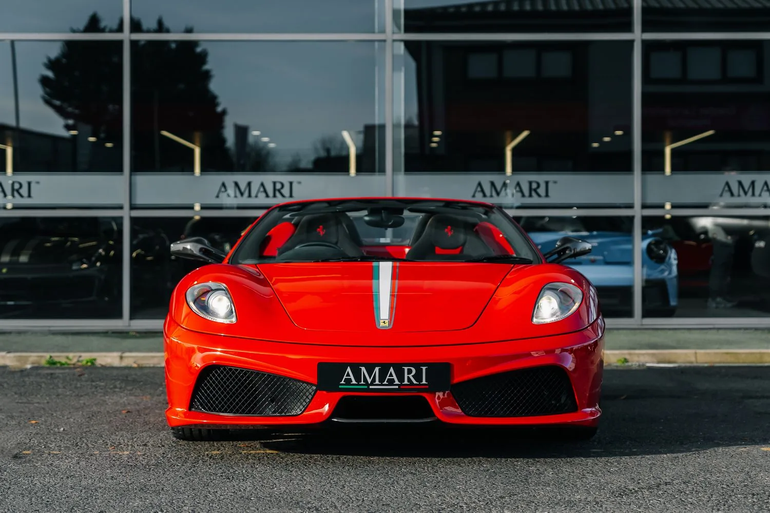 2009 Ferrari F430 16M Scuderia Spider for sale, exterior, Rosso Corsa