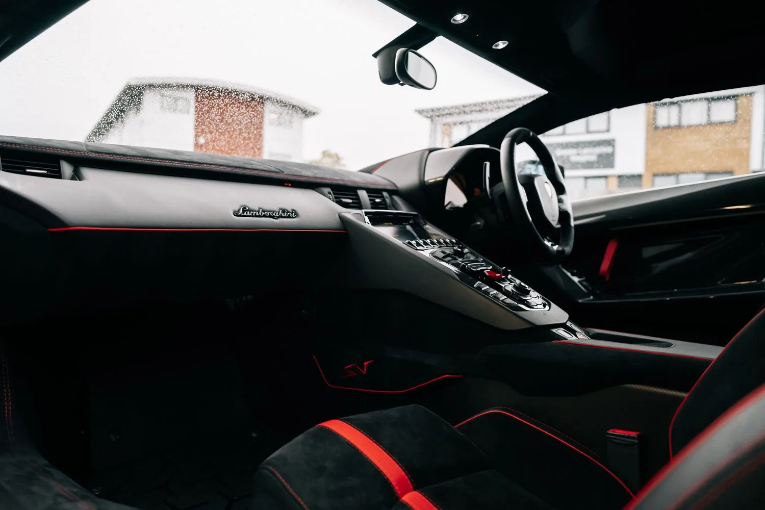 2016 Lamborghini Aventador SV Roadster interior