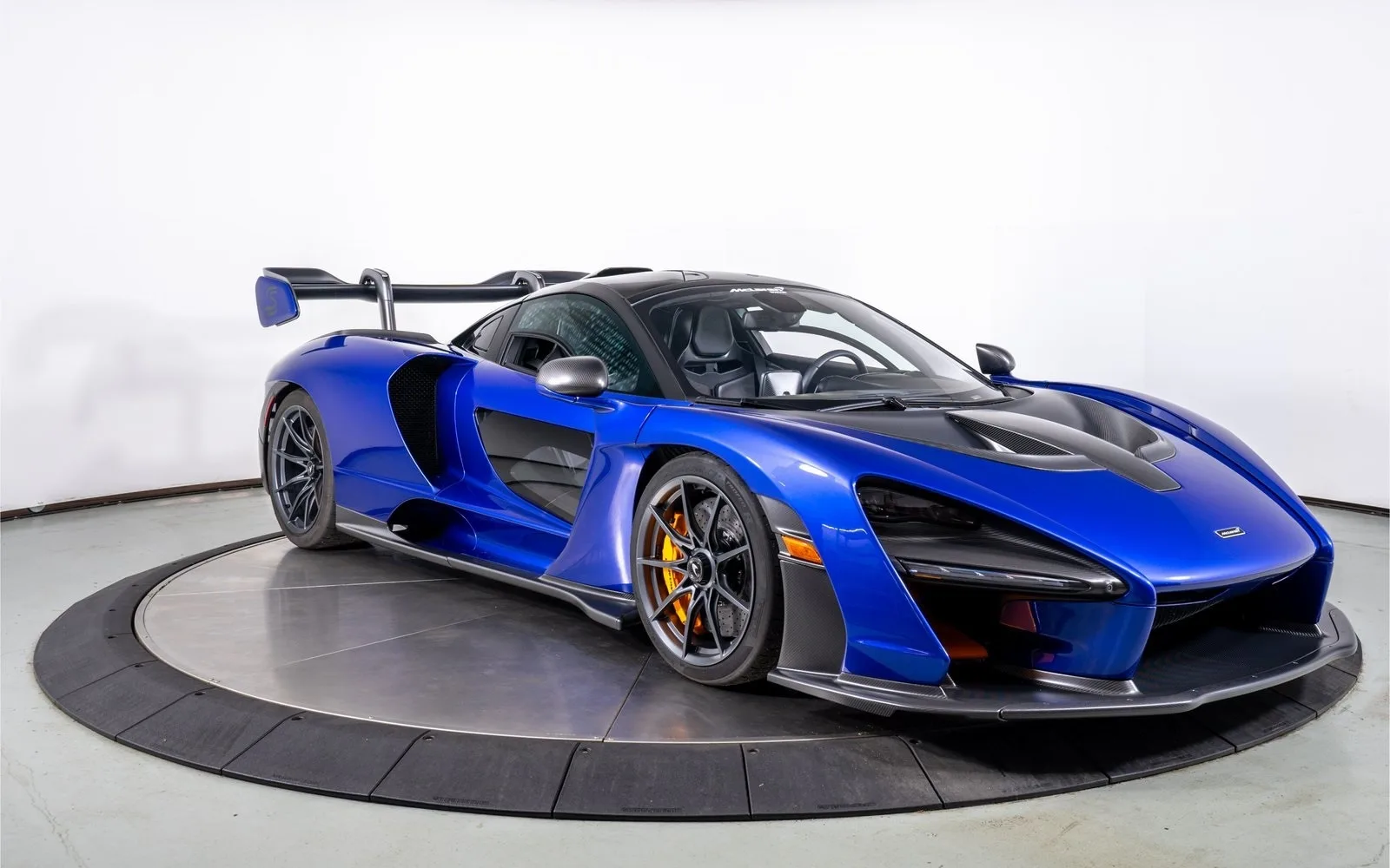 2019 McLaren Senna for sale, exterior, MSO Kyanos Blue