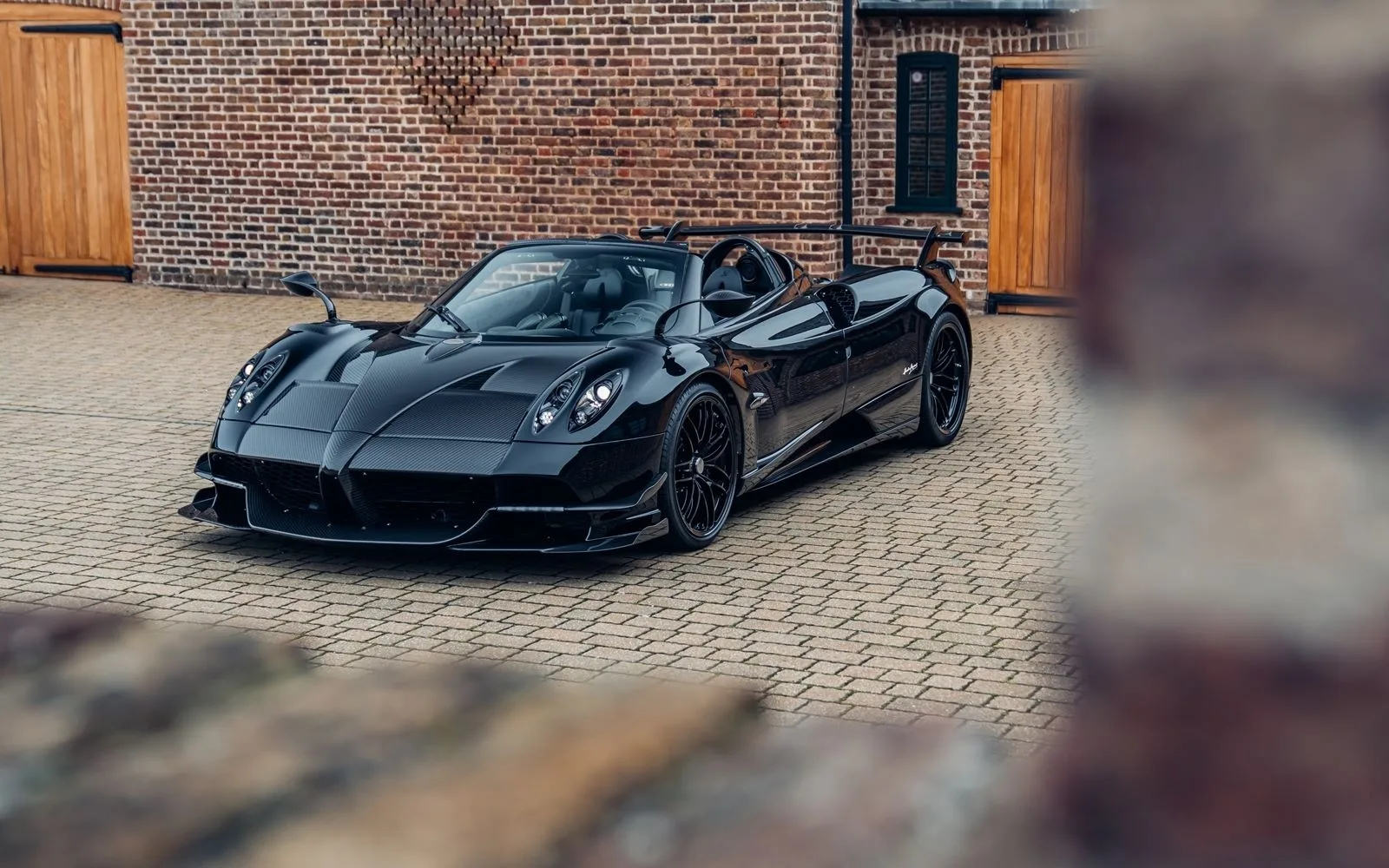 2022 Pagani Huayra Roadster BC for sale, exterior, Glossy Nero Blackstar