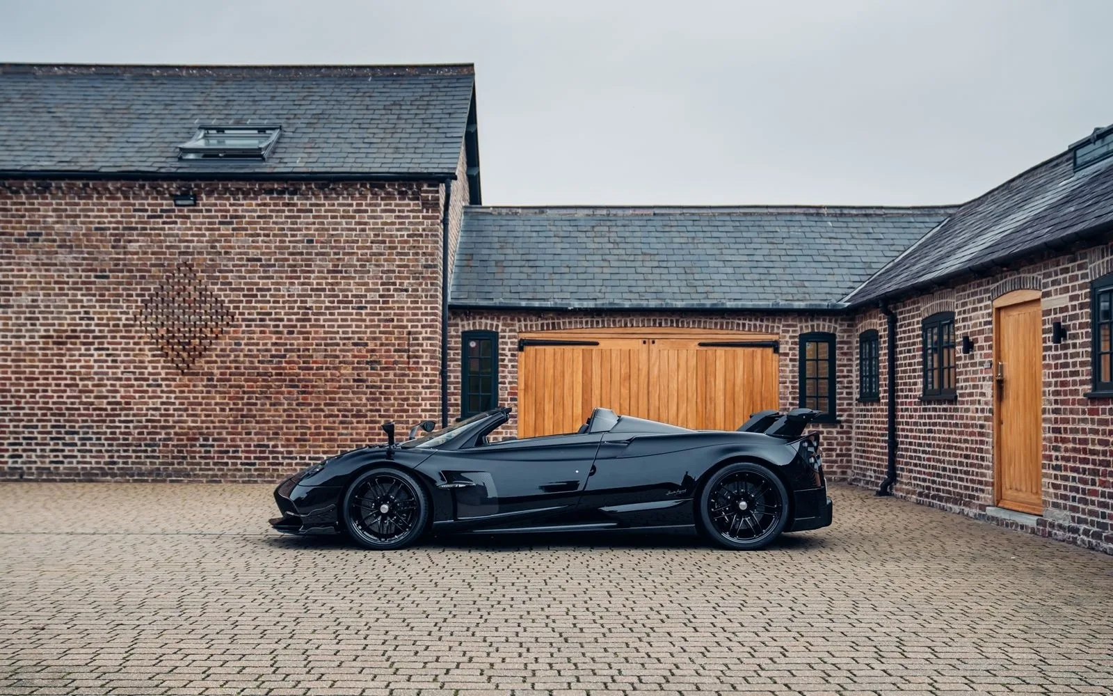 2022 Pagani Huayra Roadster BC for sale, exterior, Glossy Nero Blackstar