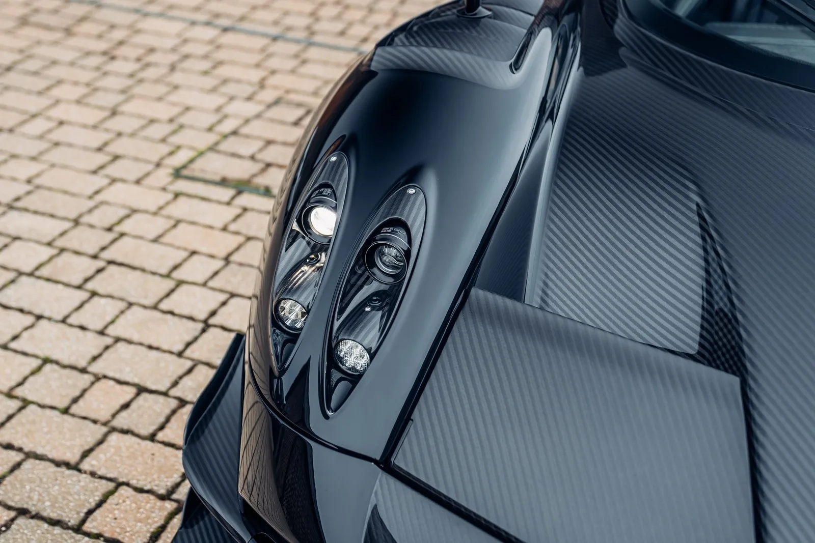2022 Pagani Huayra Roadster BC for sale, exterior, Glossy Nero Blackstar