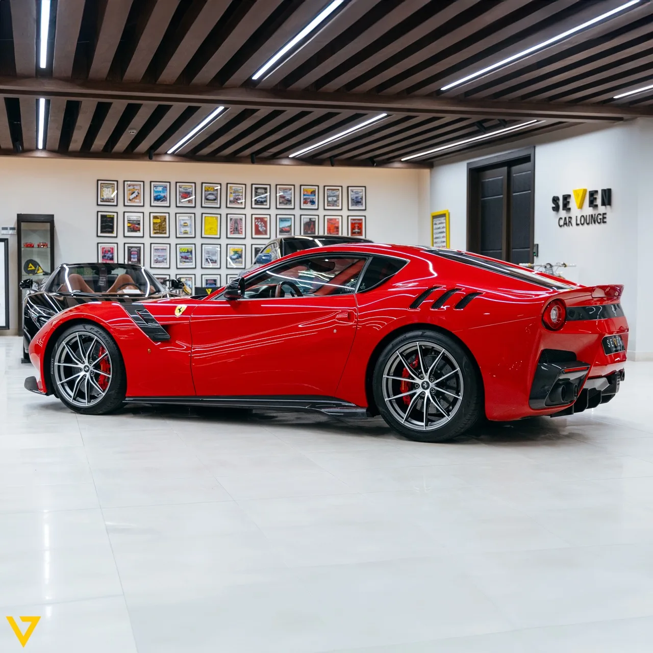 2016 Ferrari F12 TDF for sale, exterior, Rosso Corsa