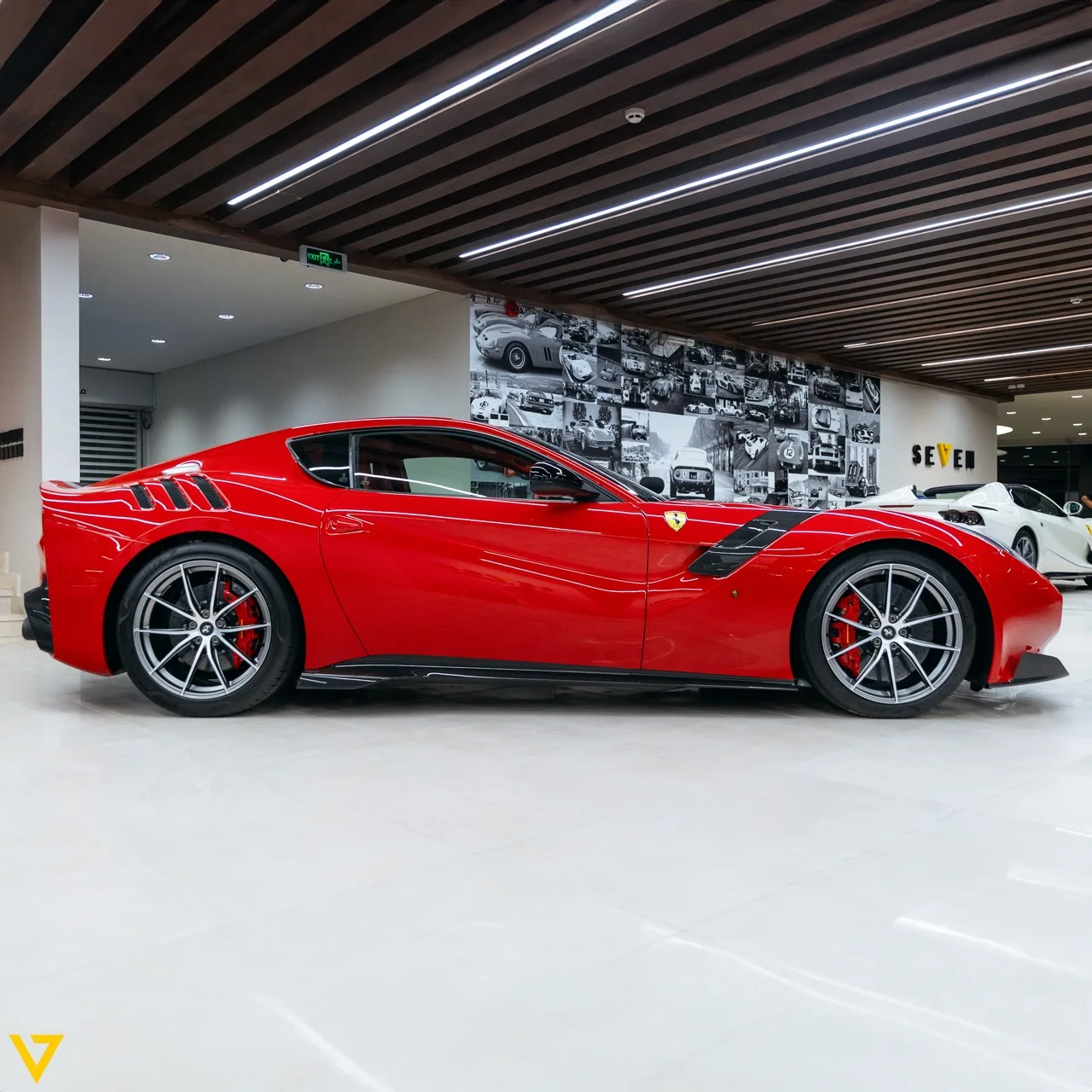 2016 Ferrari F12 TDF for sale, exterior, Rosso Corsa