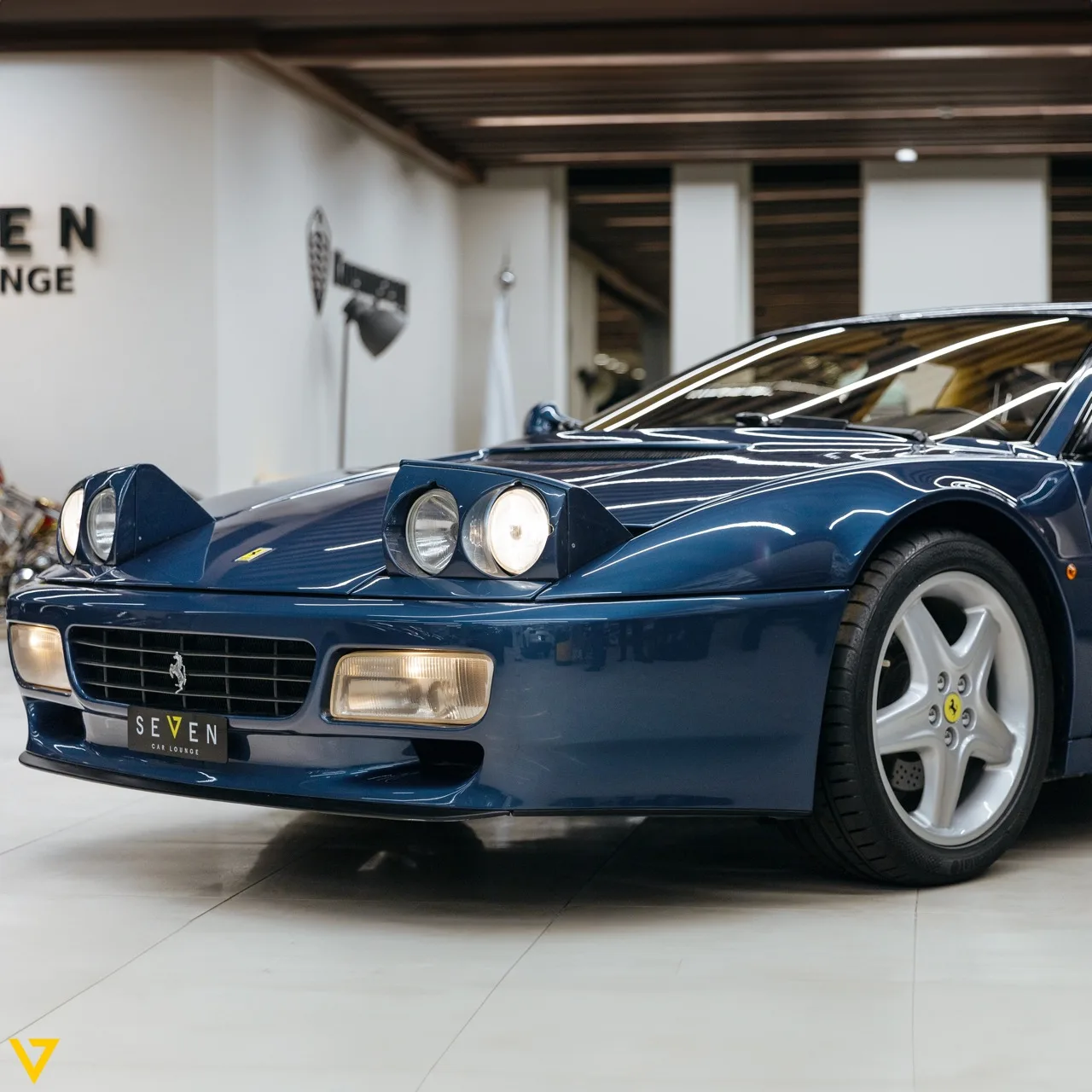 1993 Ferrari 512 TR for sale, exterior, Blue
