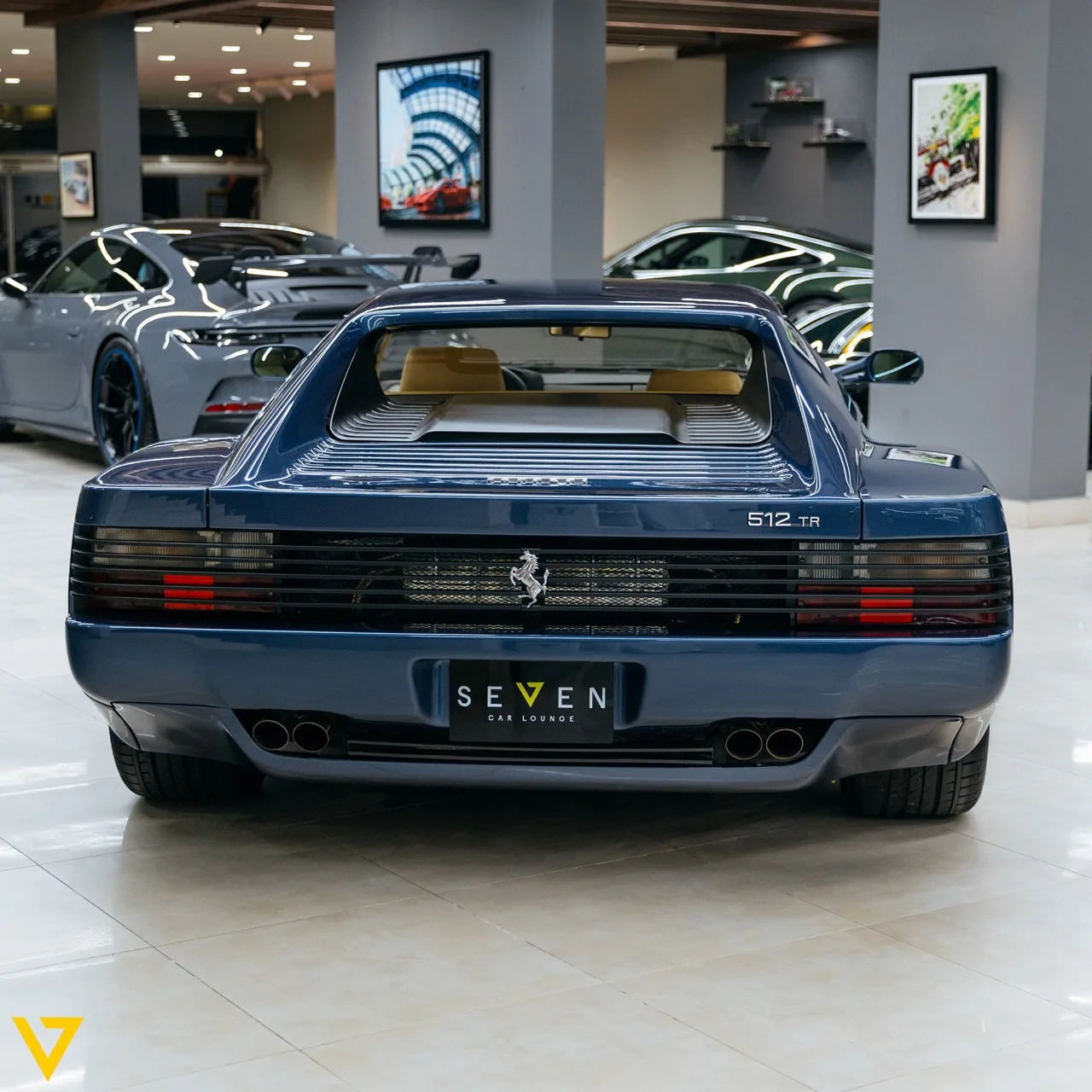 1993 Ferrari 512 TR for sale, exterior, Blue