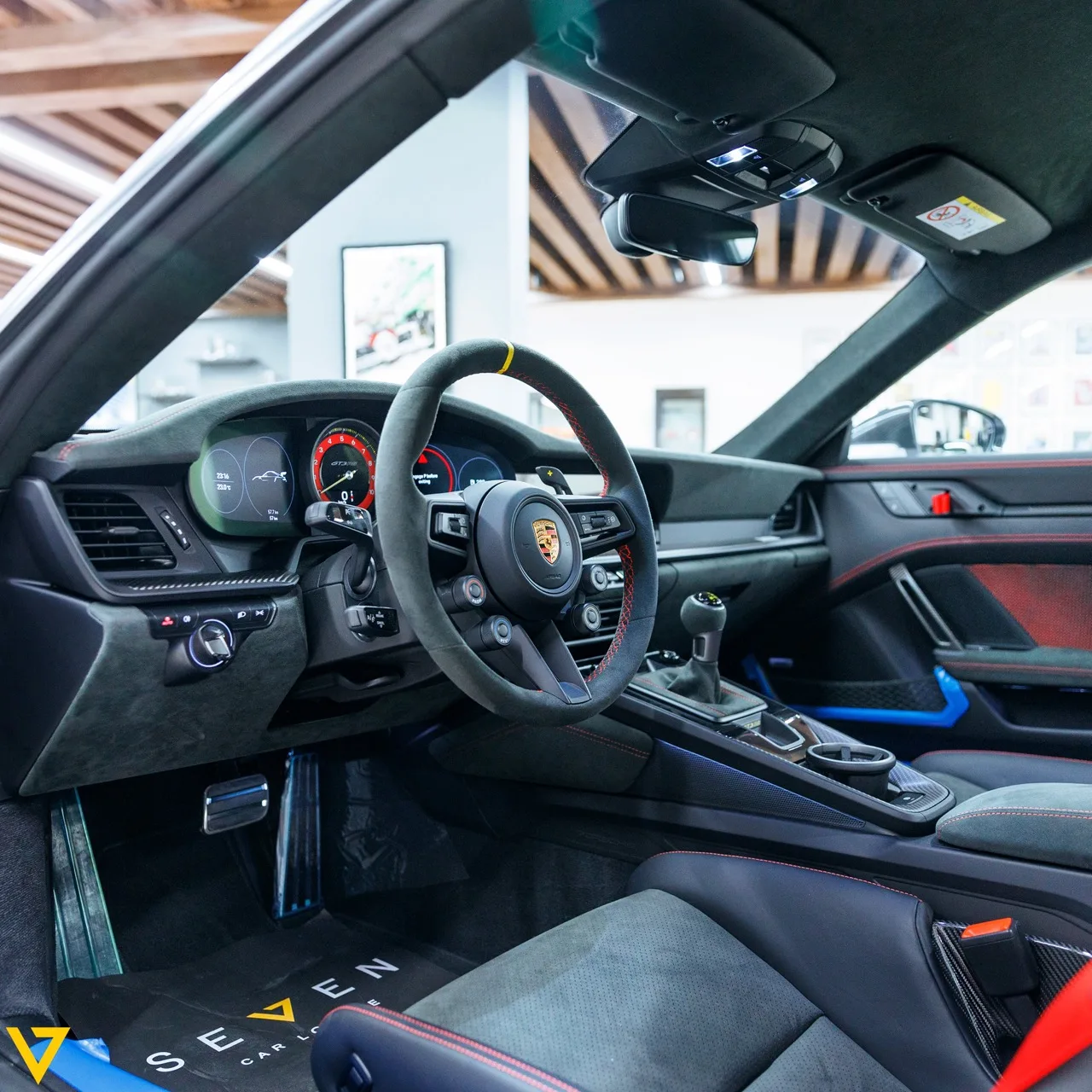 2024 Porsche 911 992 GT3 RS Weissach interior, dashboard