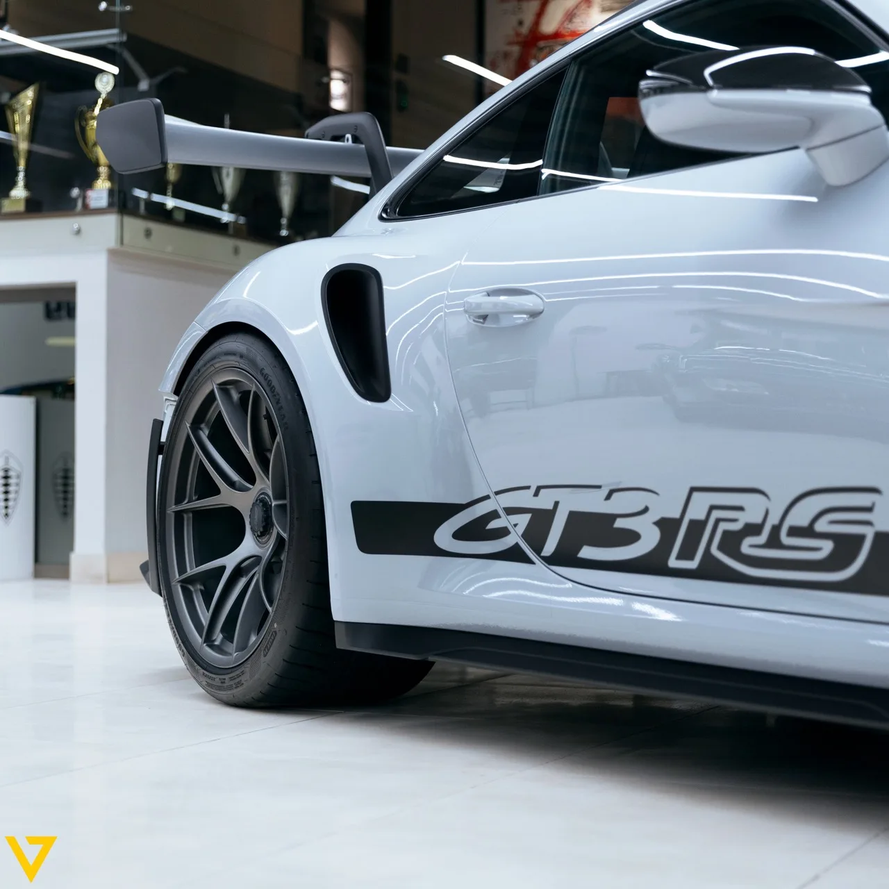 2024 Porsche 911 992 GT3 RS Weissach for sale, exterior, Nardo Grey