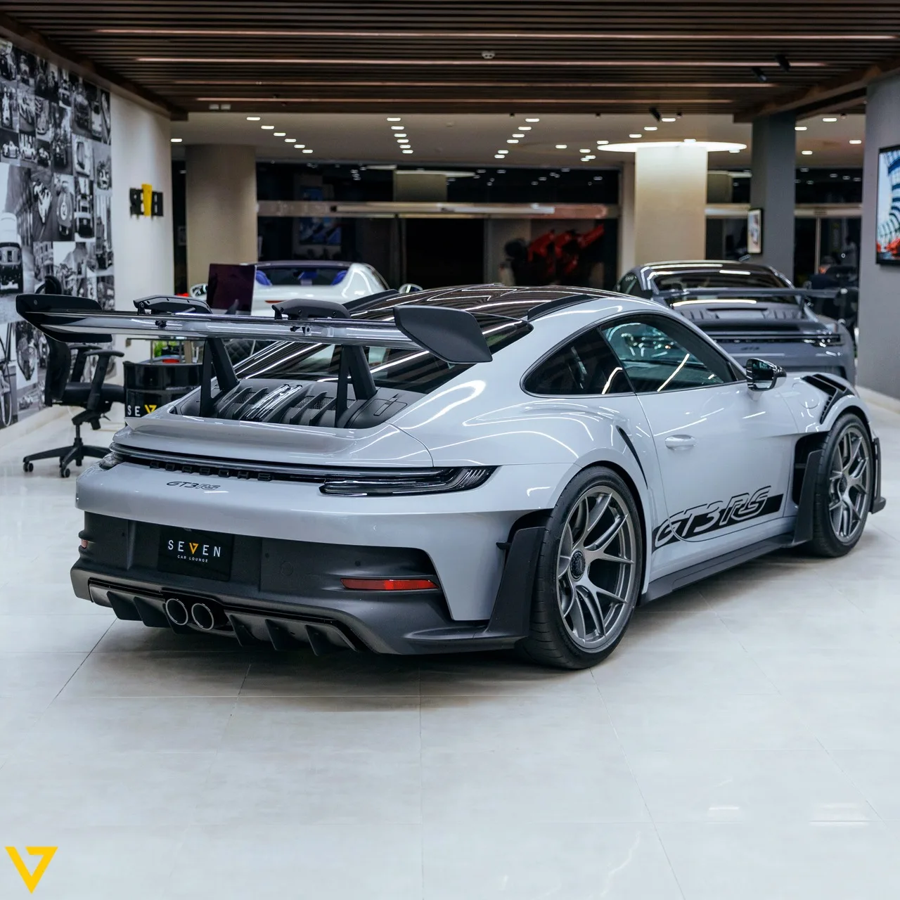2024 Porsche 911 992 GT3 RS Weissach for sale, exterior, Nardo Grey